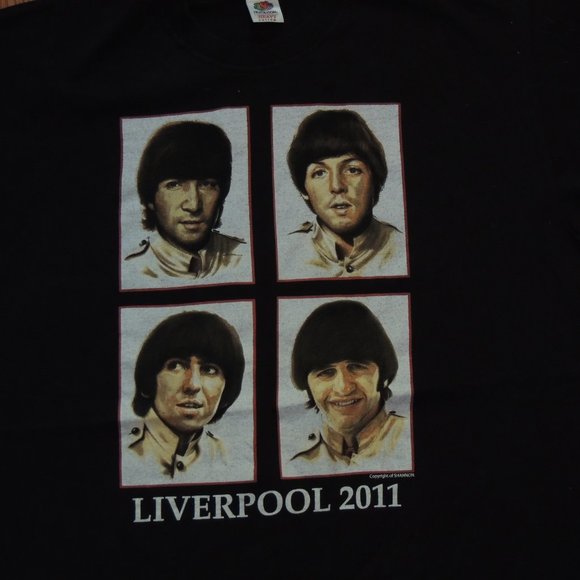 Beatles Beatleweek T shirt 2011 Liverpool Tee XL - Picture 2 of 5
